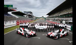 Toyota TS50 Hybrid LMP1 winning 2018-2019 WEC Championship